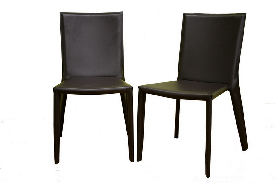 cheap leather dining room chairs
